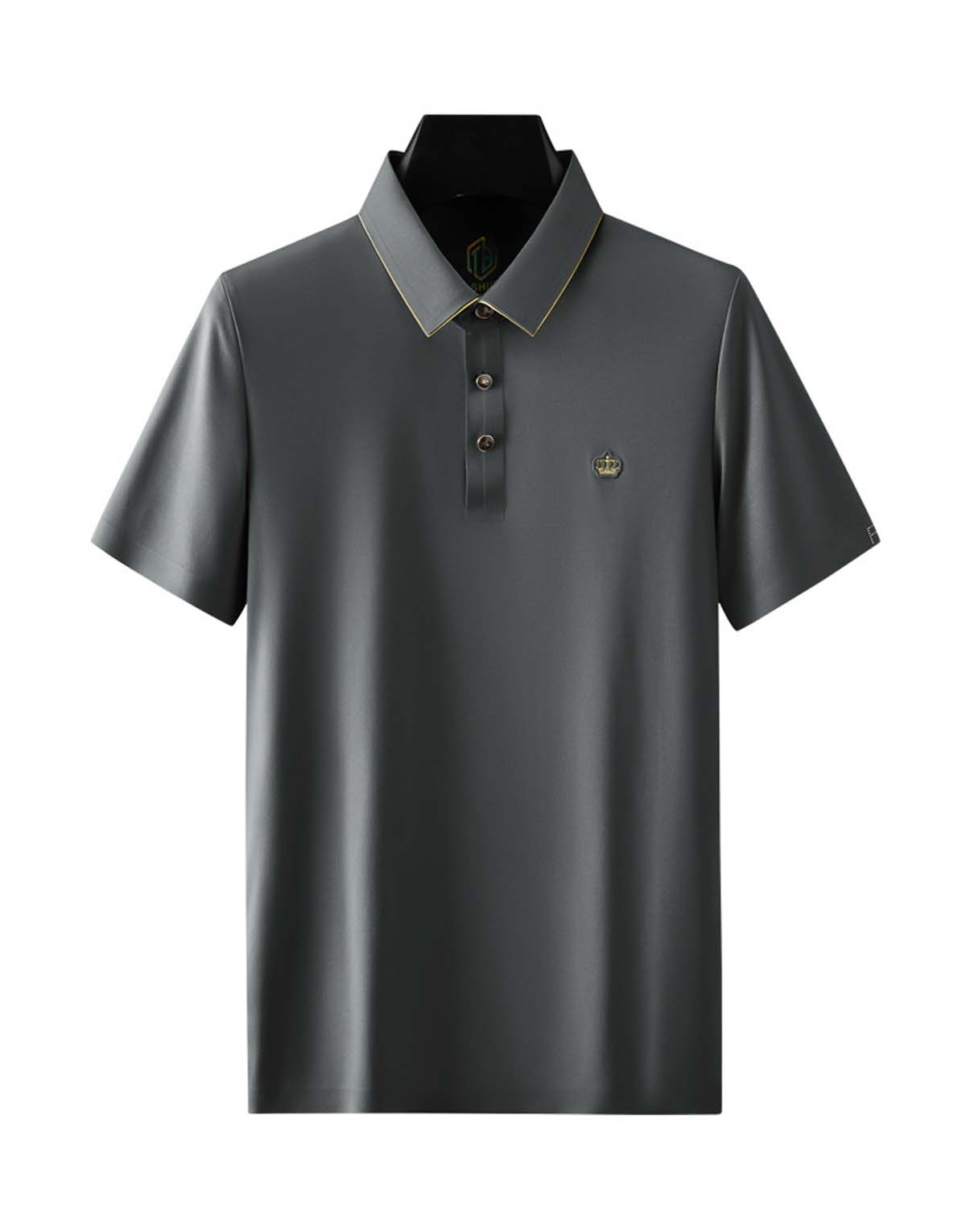 Embroidered Business Short-Sleeve T-Shirt-mt19-6